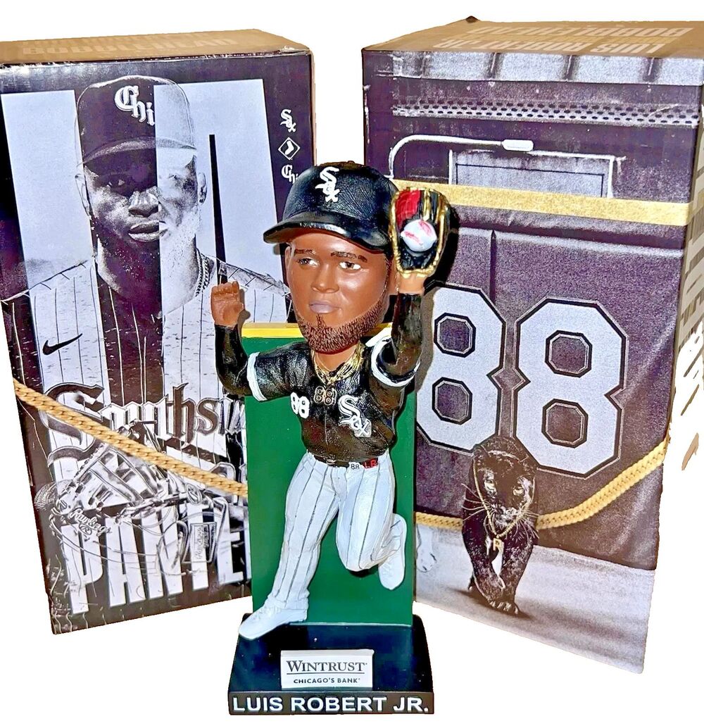 Luis Robert Jr. Bobblehead Chicago White Sox SGA Wintrust Chicago Bank